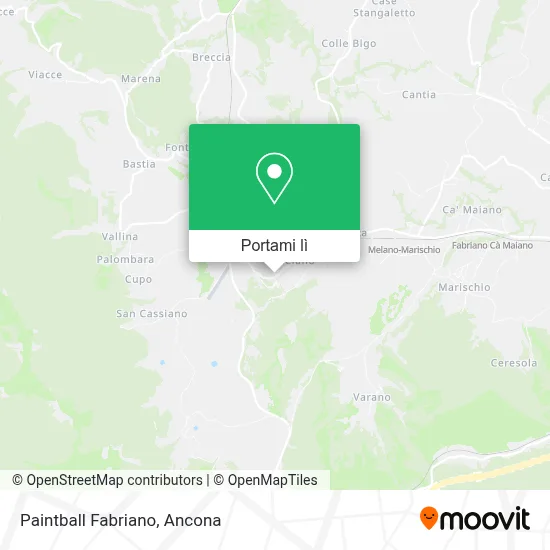 Mappa Paintball Fabriano
