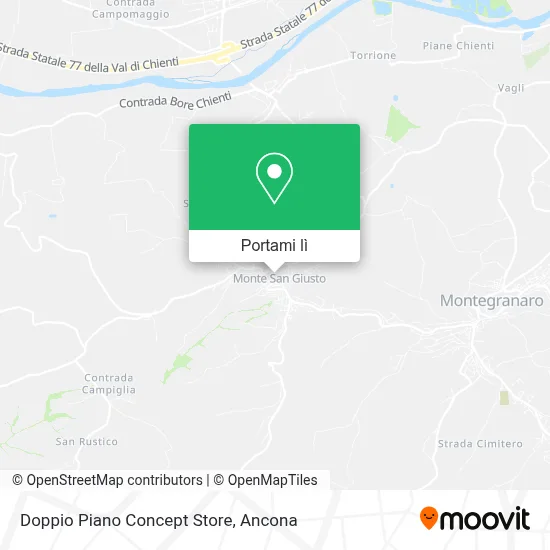 Mappa Doppio Piano Concept Store