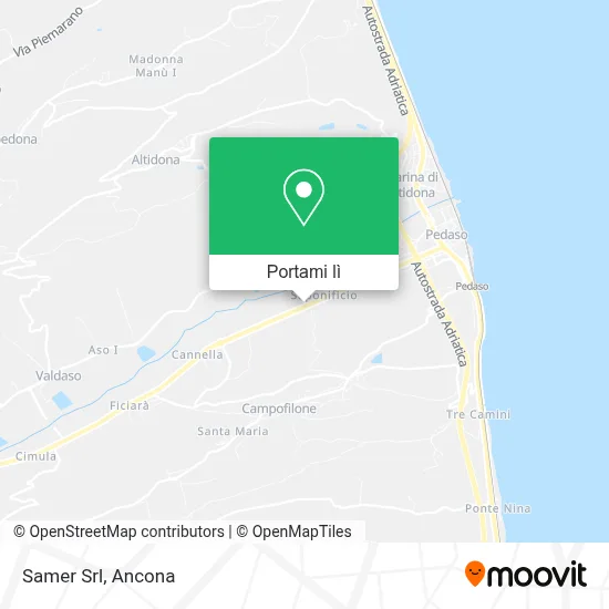 Mappa Samer Srl