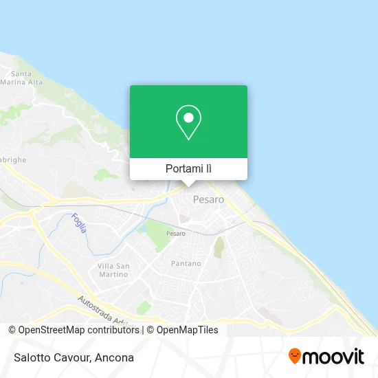 Mappa Salotto Cavour