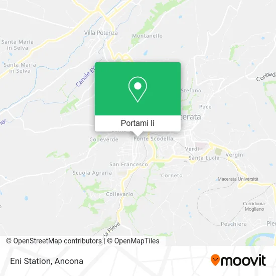 Mappa Eni Station