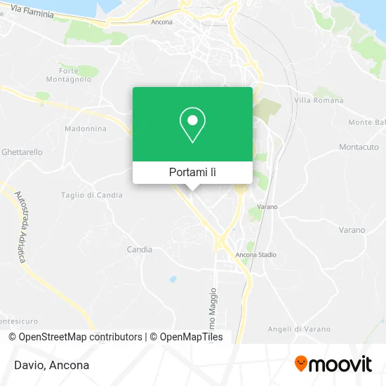 Mappa Davio