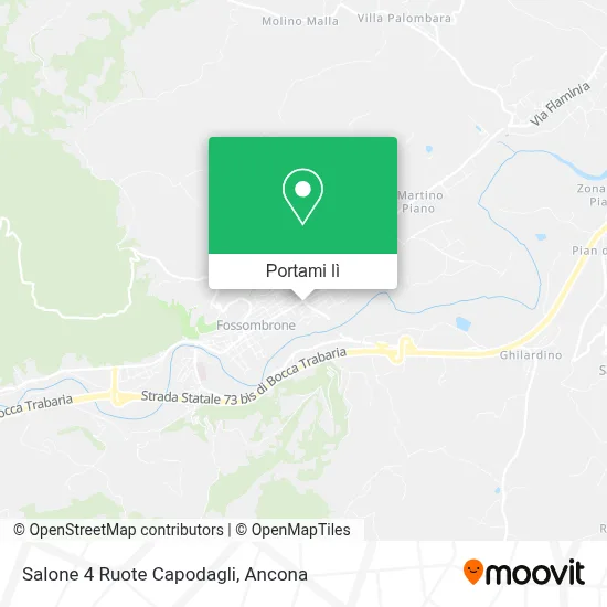 Mappa Salone 4 Ruote Capodagli