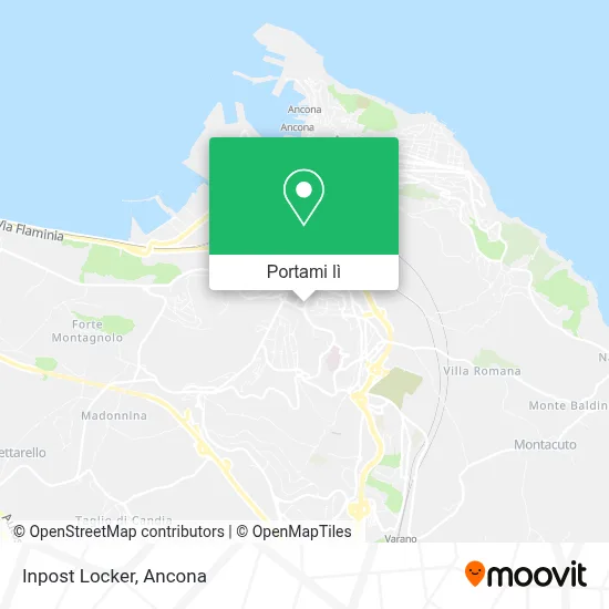 Mappa Inpost Locker