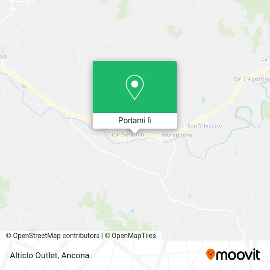 Mappa Alticlo Outlet