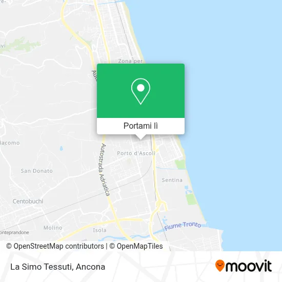 Mappa La Simo Tessuti