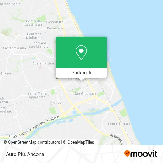 Mappa Auto Più