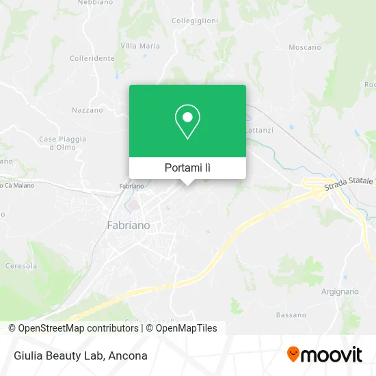 Mappa Giulia Beauty Lab