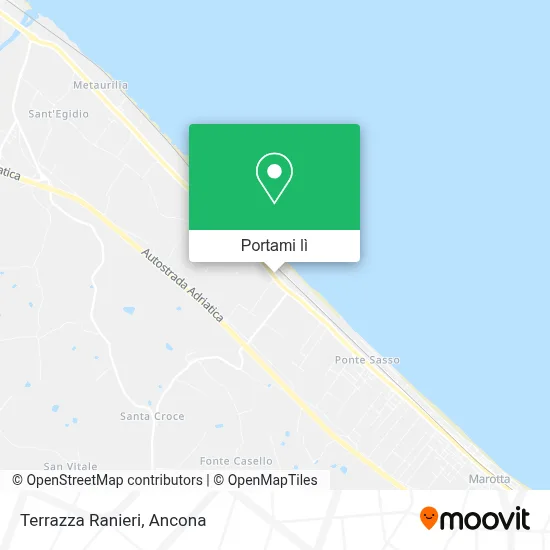 Mappa Terrazza Ranieri