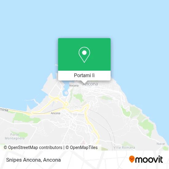 Mappa Snipes Ancona