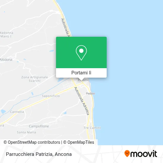 Mappa Parrucchiera Patrizia