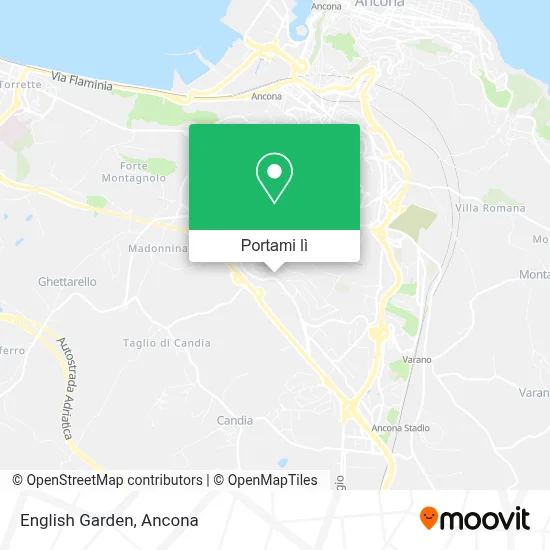 Mappa English Garden