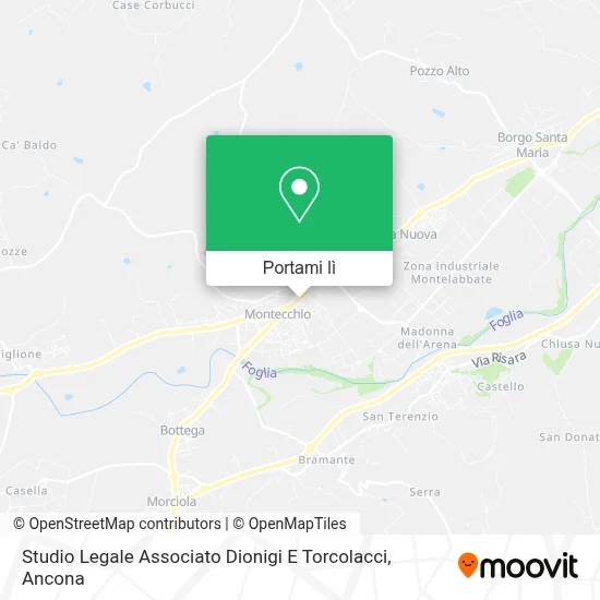 Mappa Studio Legale Associato Dionigi E Torcolacci