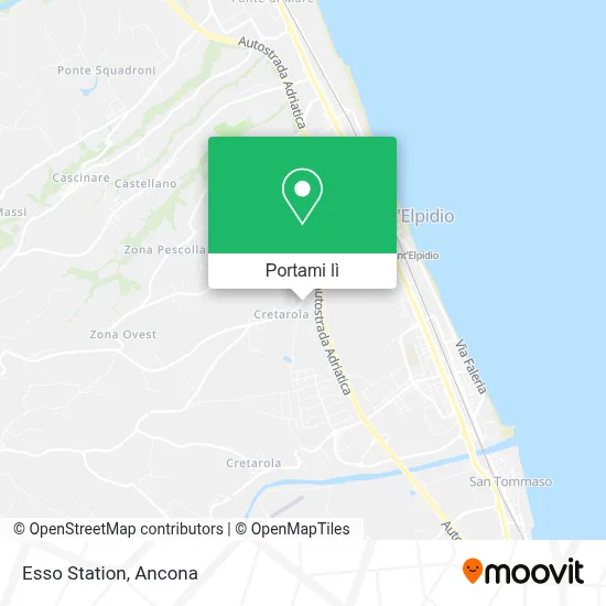 Mappa Esso Station