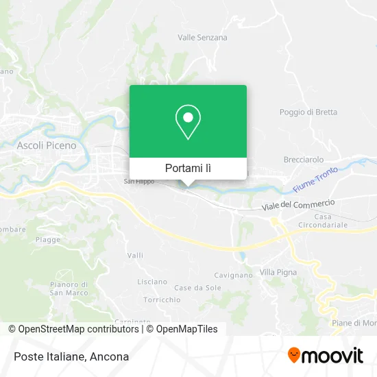 Mappa Poste Italiane