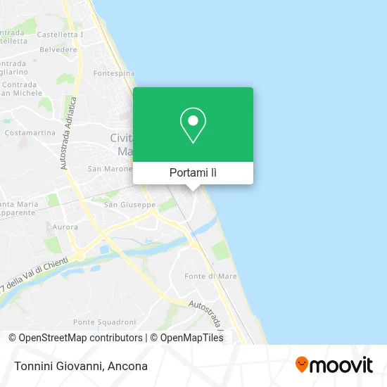 Mappa Tonnini Giovanni