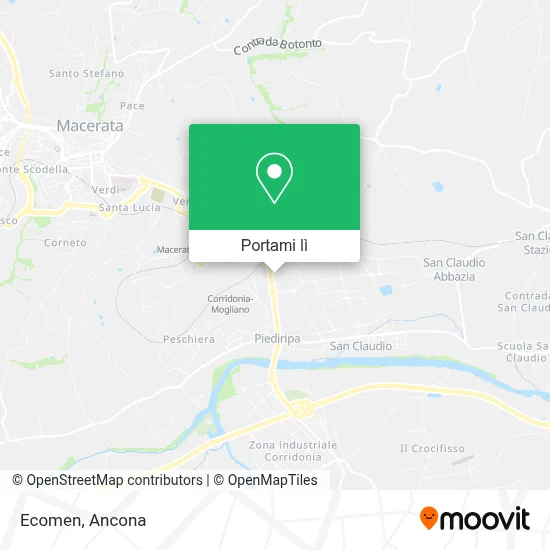 Mappa Ecomen