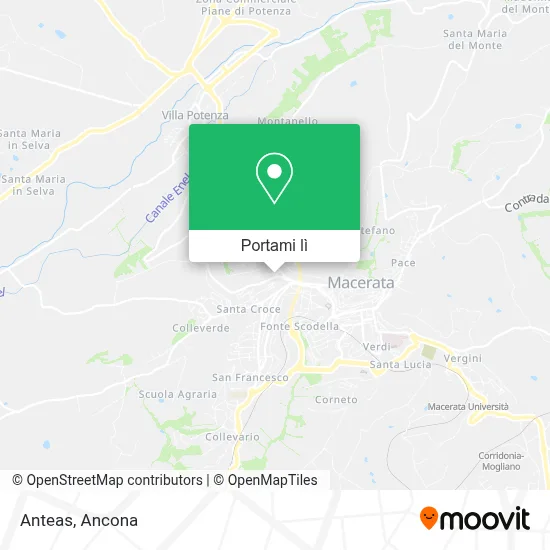 Mappa Anteas