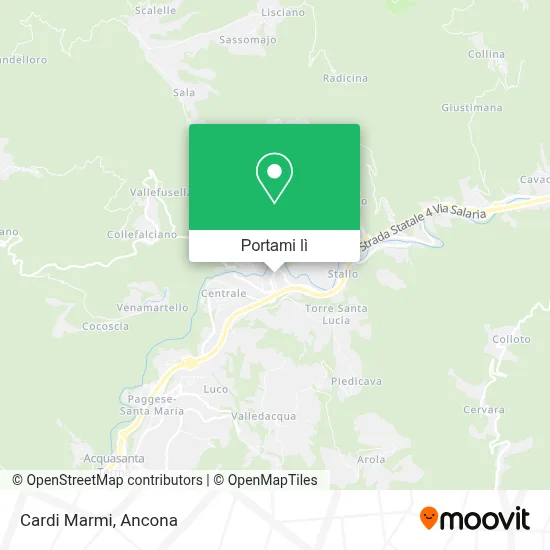 Mappa Cardi Marmi