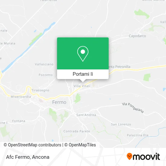Mappa Afc Fermo