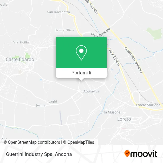 Mappa Guerrini Industry Spa