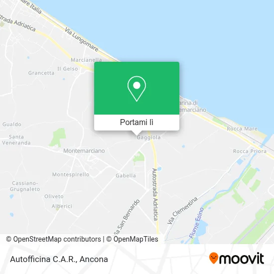 Mappa Autofficina C.A.R.