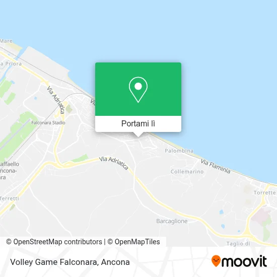 Mappa Volley Game Falconara
