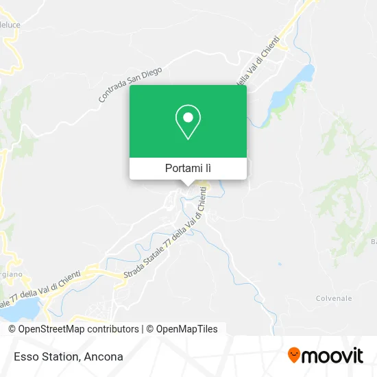 Mappa Esso Station