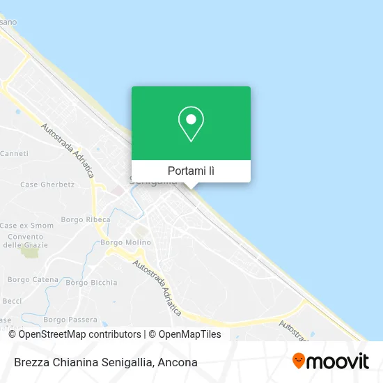 Mappa Brezza Chianina Senigallia