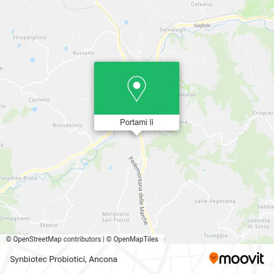 Mappa Synbiotec Probiotici