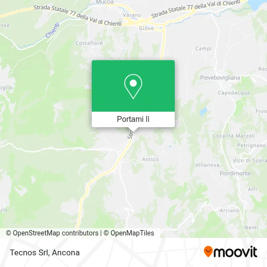 Mappa Tecnos Srl
