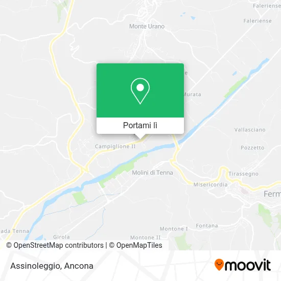Mappa Assinoleggio