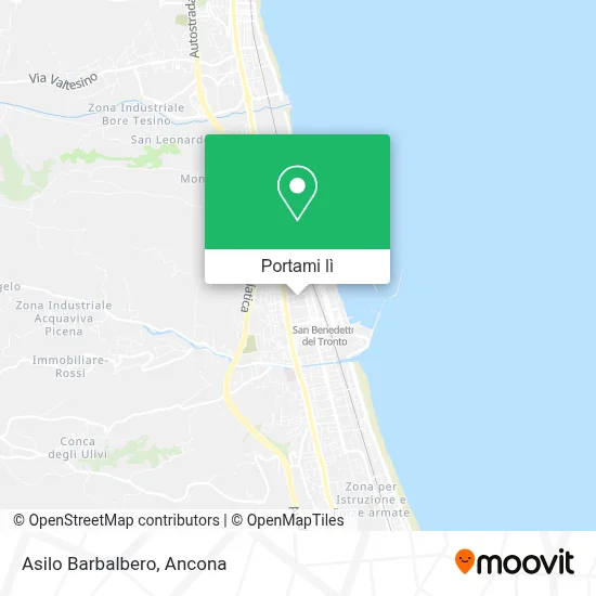 Mappa Asilo Barbalbero