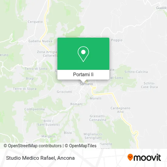 Mappa Studio Medico Rafael