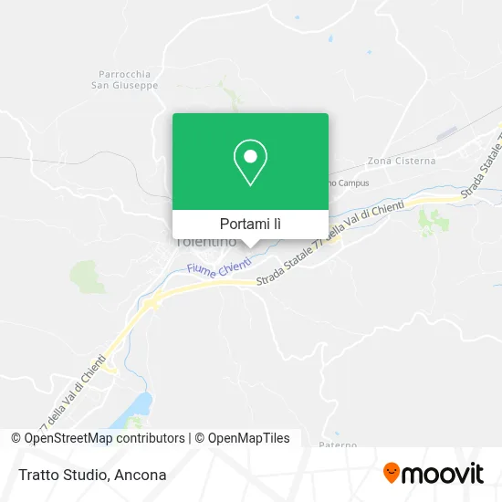 Mappa Tratto Studio