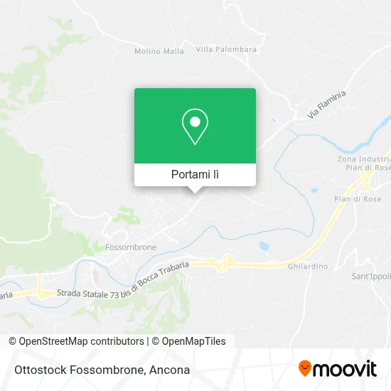 Mappa Ottostock Fossombrone
