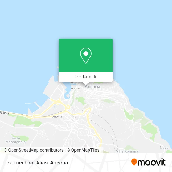 Mappa Parrucchieri Alias