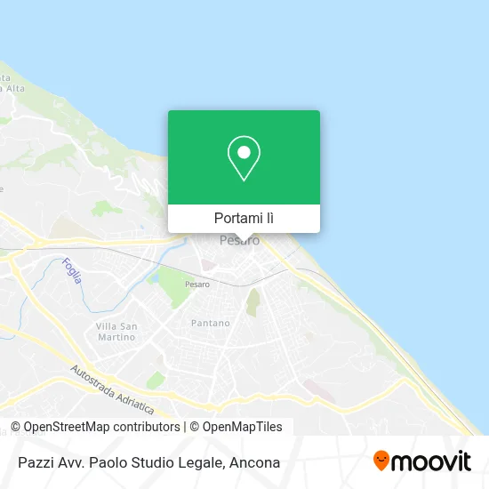 Mappa Pazzi Avv. Paolo Studio Legale