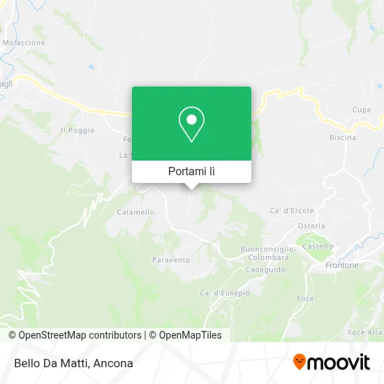 Mappa Bello Da Matti