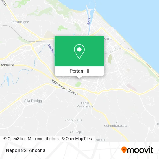 Mappa Napoli 82