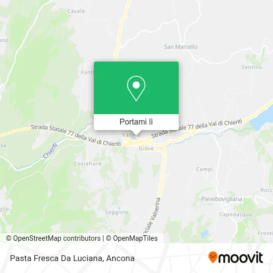 Mappa Pasta Fresca Da Luciana