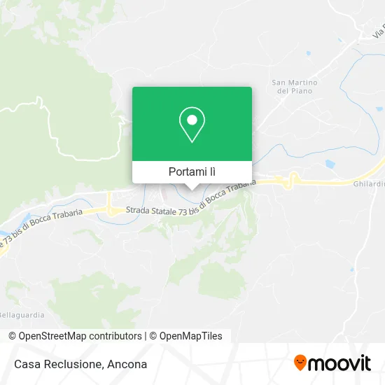 Mappa Casa Reclusione