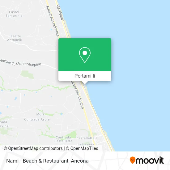 Mappa Nami - Beach & Restaurant