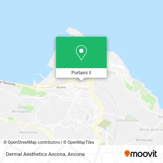 Mappa Dermal Aesthetics Ancona
