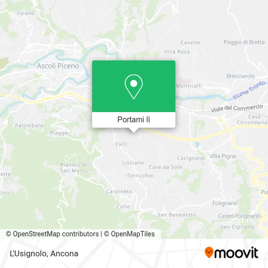 Mappa L'Usignolo