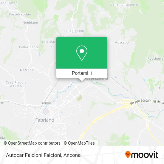 Mappa Autocar Falcioni Falcioni