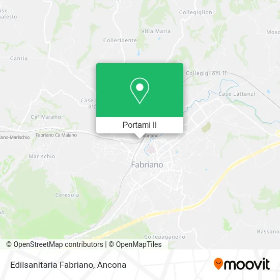 Mappa Edilsanitaria Fabriano