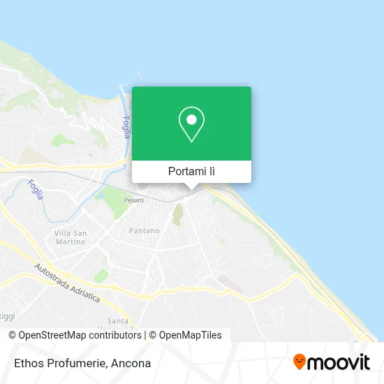 Mappa Ethos Profumerie