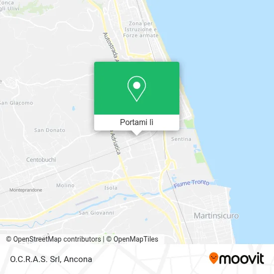 Mappa O.C.R.A.S. Srl