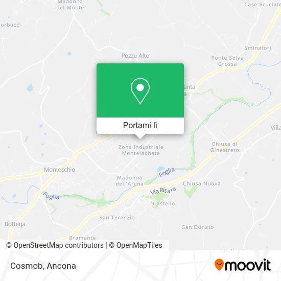 Mappa Cosmob